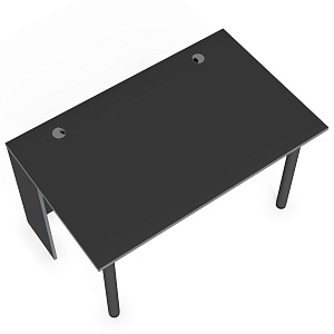 Игровой компьютерный стол SKILLL SSTG 1385.1, антрацит/металлик, 1360х850х750 мм